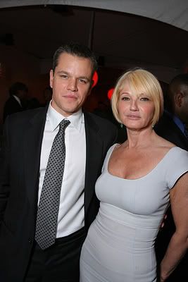 Ellen Barkin and Matt Damon picture