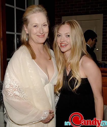Meryl Streep and Amanda Seyfried at the 