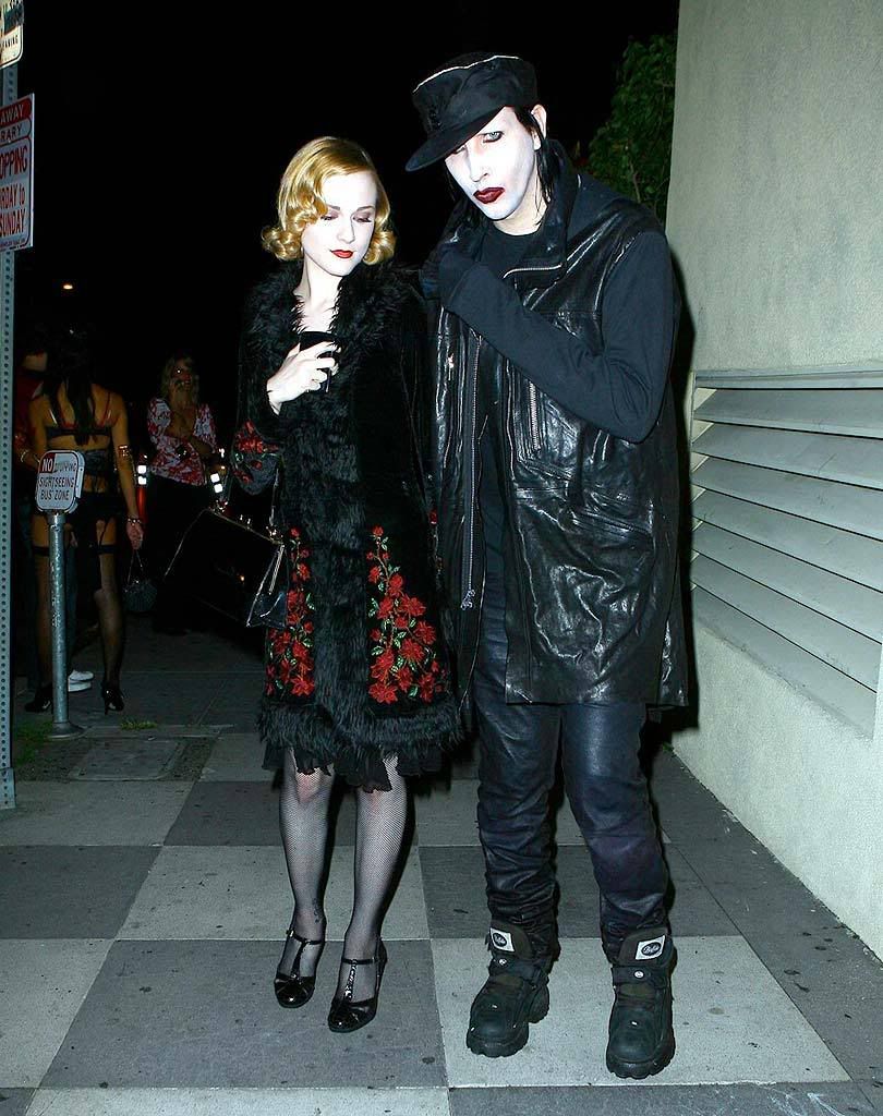 Evan and Marilyn Manson picture