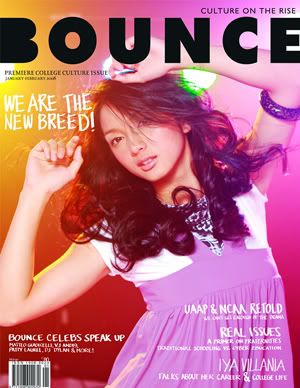 Iya Villania  Bounce Magazine Premiere issue Cover Girl