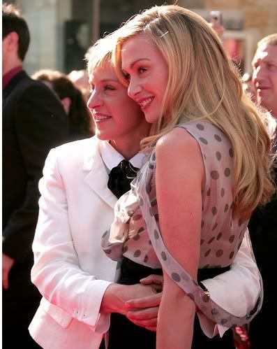 Portia de Rossi and Ellen DeGeneres picture