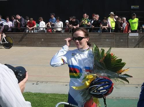 Victoria Pendleton World Champion pic