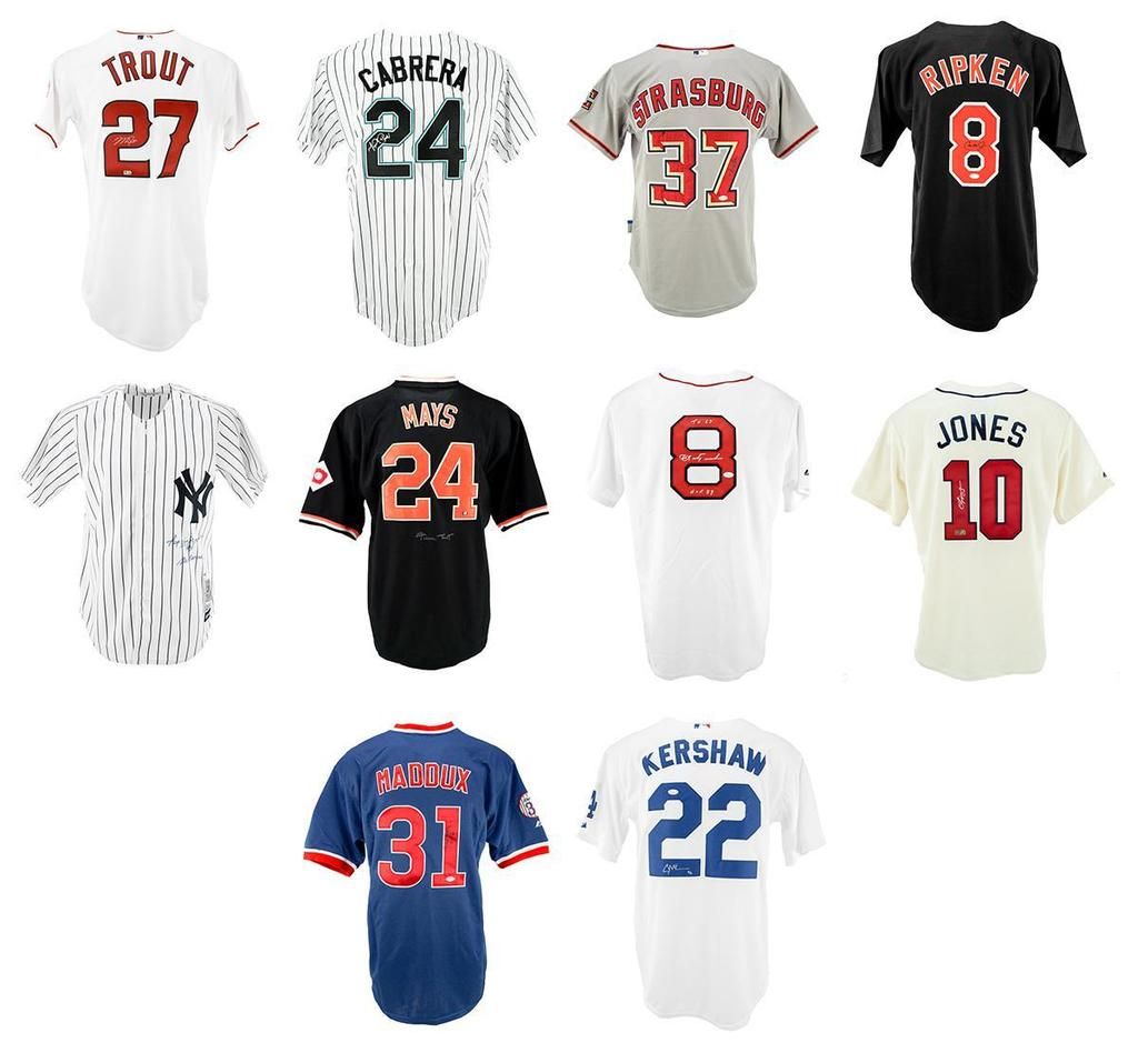 2016 hit parade autographed baseball jersey series 2 break