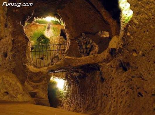 Unusual Underground City at Cappadocia