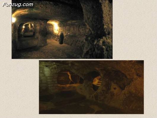 Unusual Underground City at Cappadocia