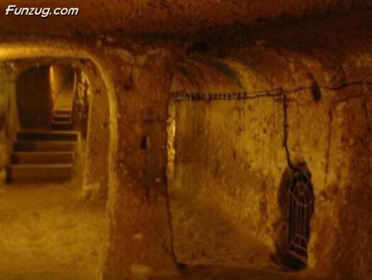 Unusual Underground City at Cappadocia