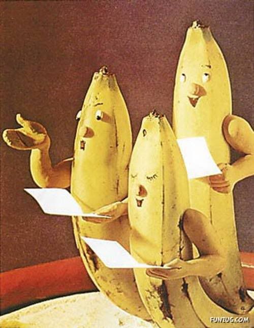 Creative Art on Bananas
