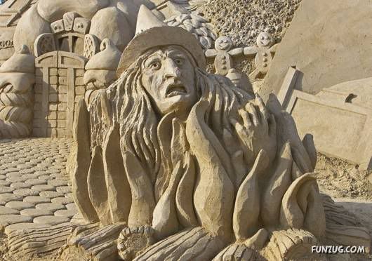 Artistic Sand Castles Artwork
