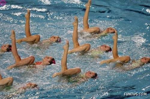 Amazing Synchronized Swimming Art