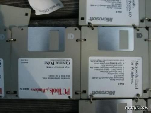 Don't Throw your Old Floppy Disks!