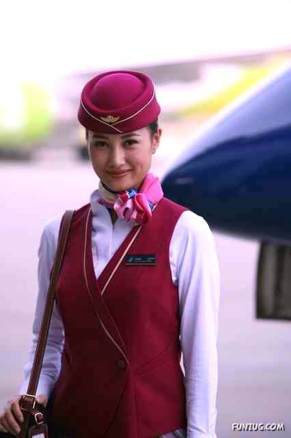 Beautiful Air Hostess Around the World