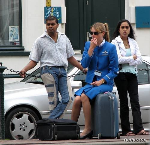 Beautiful Air Hostess Around the World