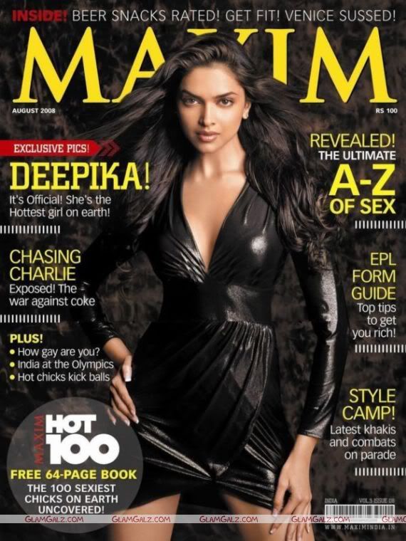 Deepika Padukone tops Maxim Hot 100 Girls list