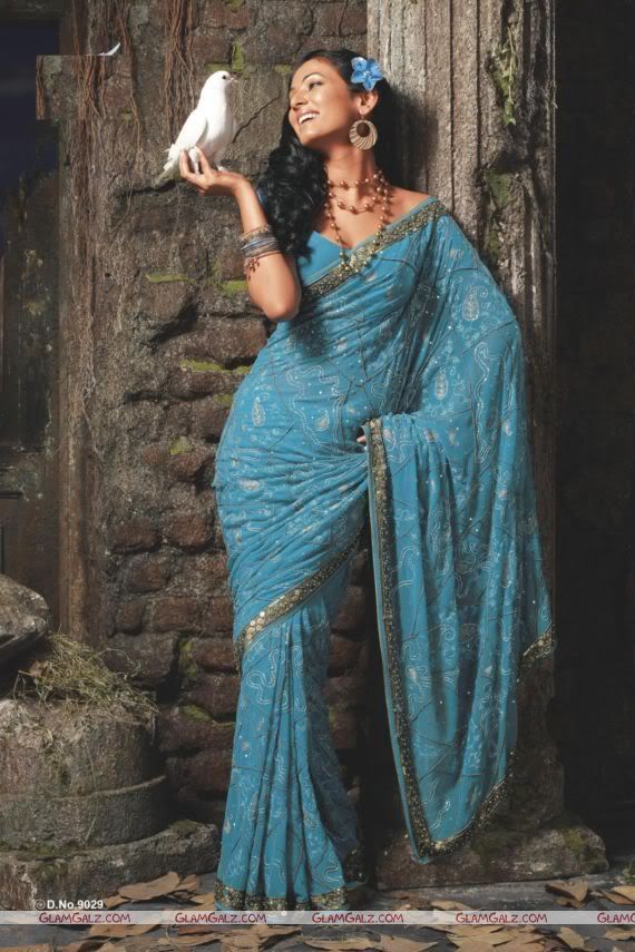 Jannat Girl Sonal Chauhan in Saree