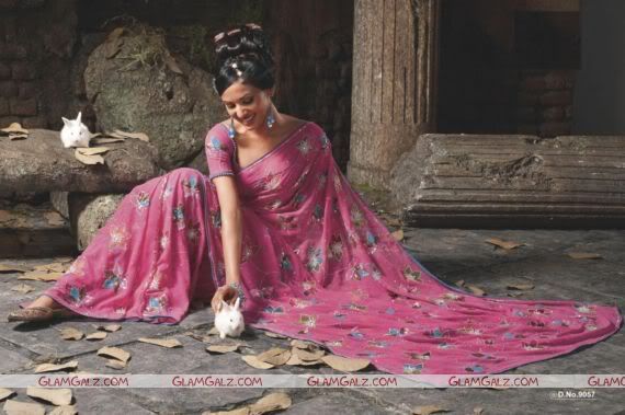 Jannat Girl Sonal Chauhan in Saree
