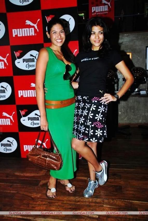 Bollywood Stars at Puma Golf Launch