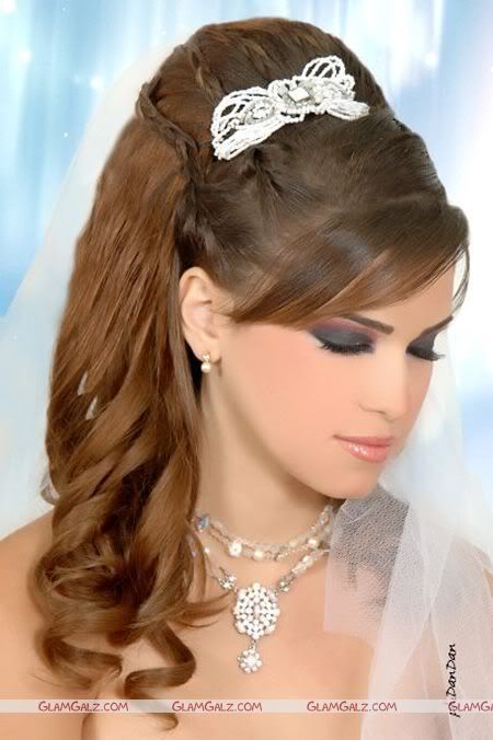 arabic wedding hairstyles. Arabian Hairstyles for Women
