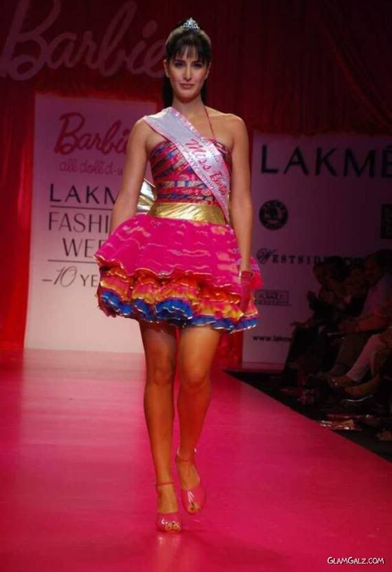 Gorgeous Barbie Doll Katrina Kaif on the Ramp