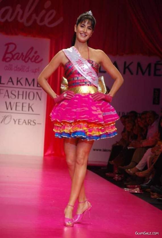 Gorgeous Barbie Doll Katrina Kaif on the Ramp