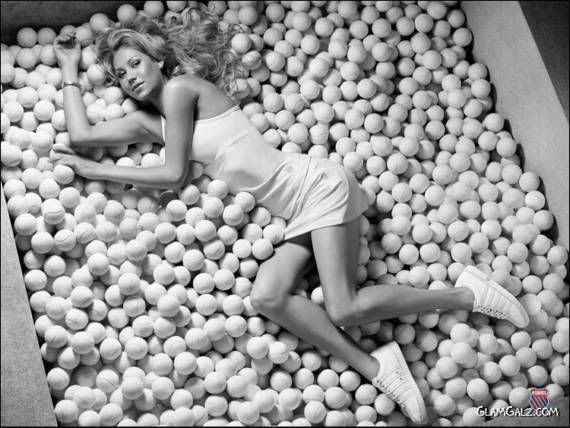 Gorgeous Anna Kournikova K-Swiss Photoshoot