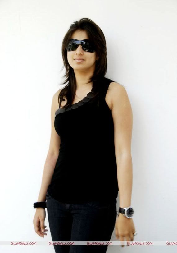 Spicy Laxmi Rai Posing in Black