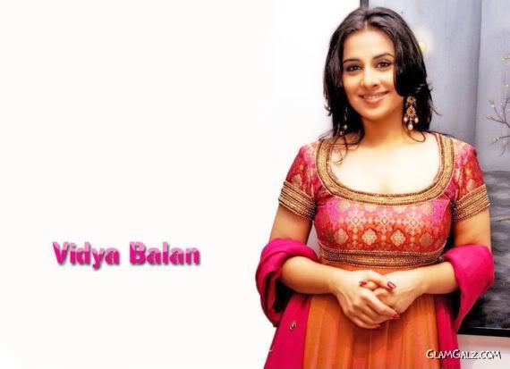 Click to Enlarge - Beautiful Vidya Balan Wallpapers