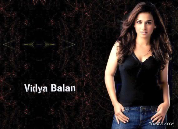 Click to Enlarge - Beautiful Vidya Balan Wallpapers