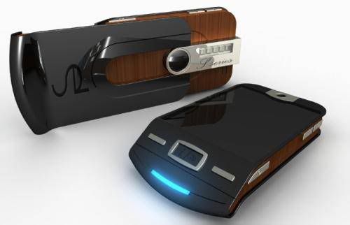Cool S-Series Wooden Cellphone
