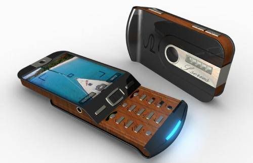 Cool S-Series Wooden Cellphone