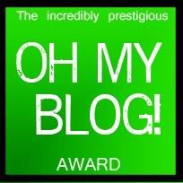 Oh My Blog award Pictures, Images and Photos