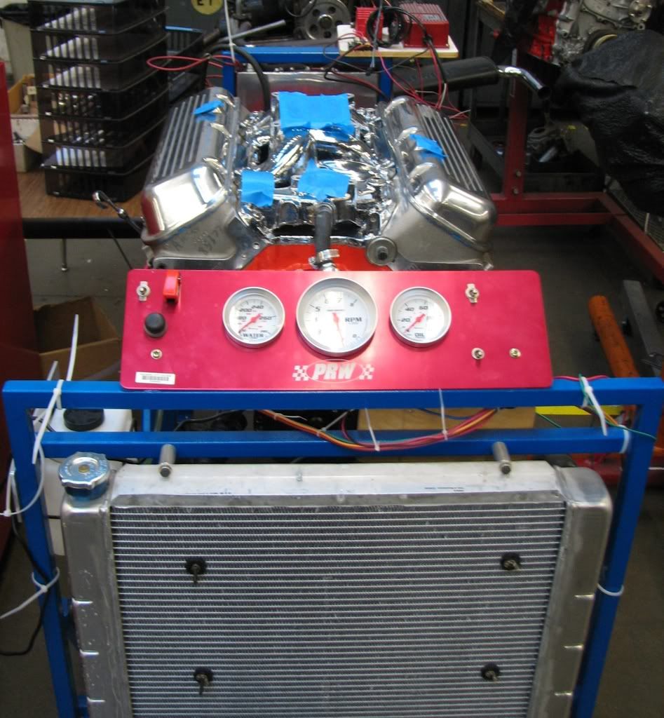 EngineInstall004.jpg Engine coming off stand image by Marroweter