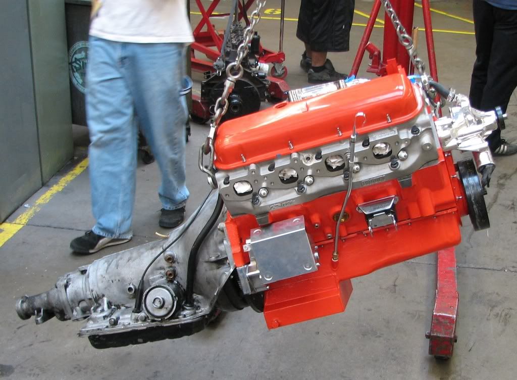 EngineInstall010.jpg Engine Mounted to Trans image by Marroweter