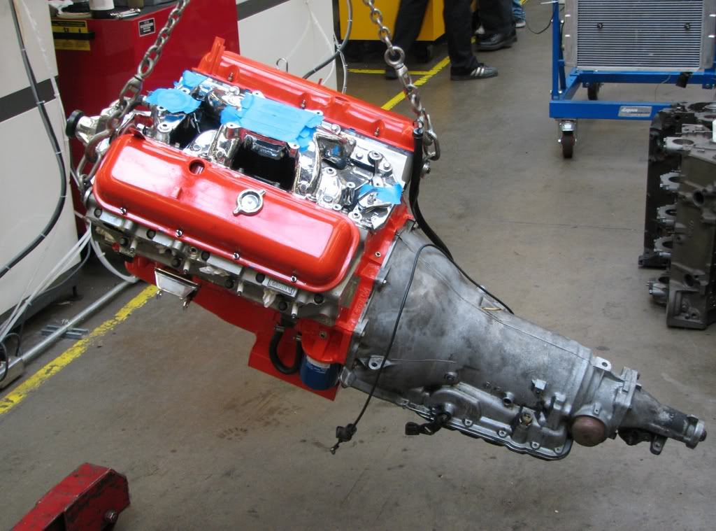 EngineInstall013.jpg Engine Mounted to Trans image by Marroweter