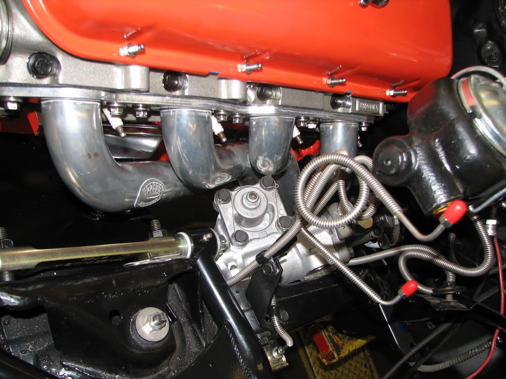 EngineInstall026.jpg Steering box to Header clearance issues image by Marroweter
