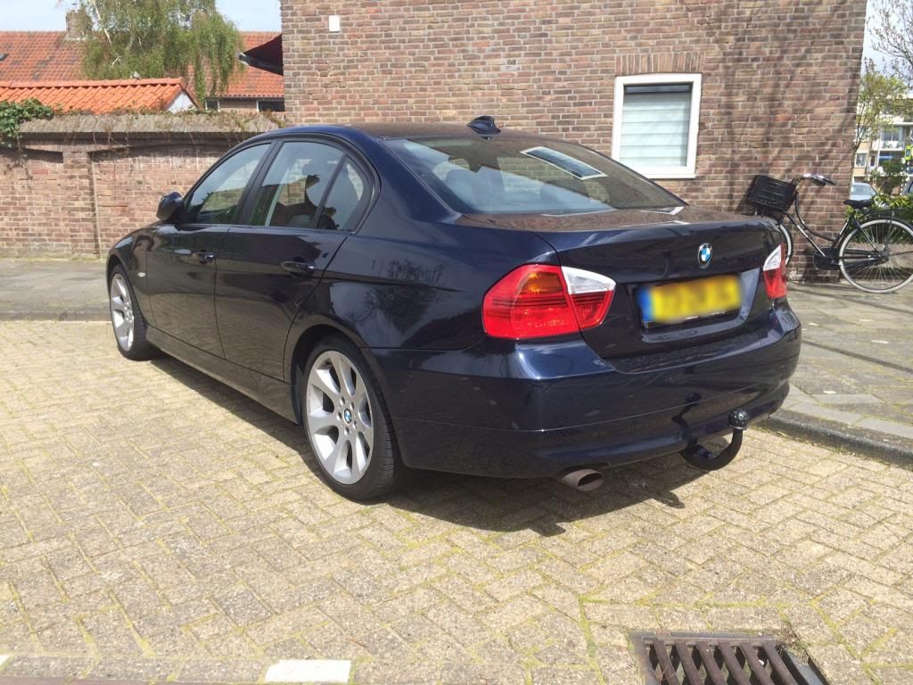 Dubbele uitlaat bmw e90 #5