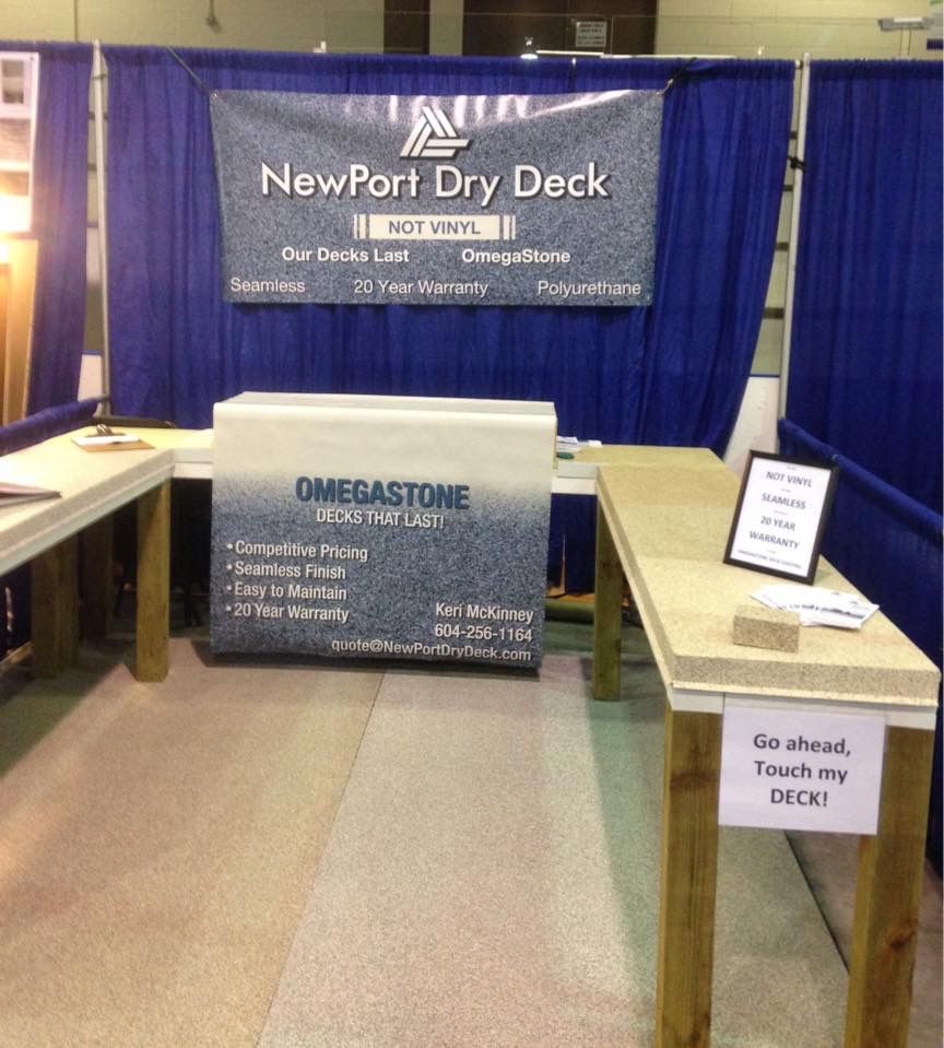 NewPort Dry Deck at the Homeshow