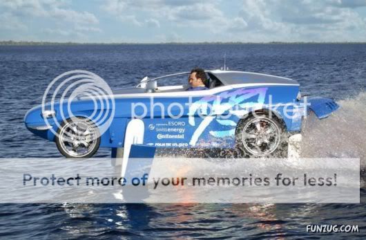 Worlds First Splash Car