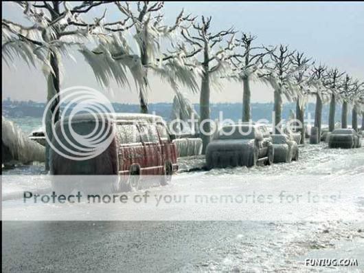 Frozen Switzerland in Winters