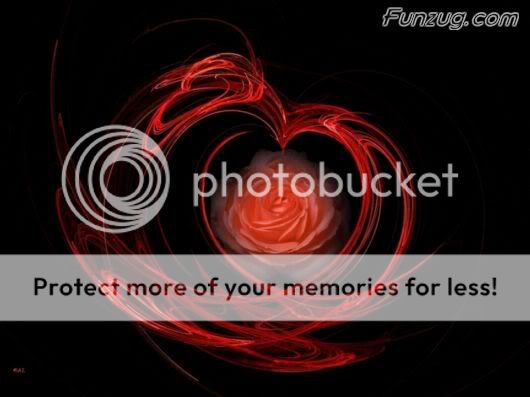 Click to Enlarge -  Beautiful Floral Valentine Hearts