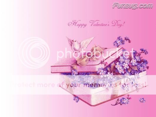 Click to Enlarge -  Beautiful Floral Valentine Hearts