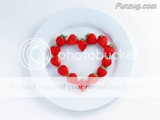 Click to Enlarge -  Beautiful Floral Valentine Hearts