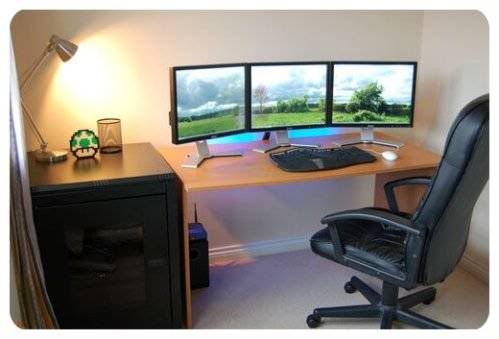 Amazing Tri Monitor Rackmount PC