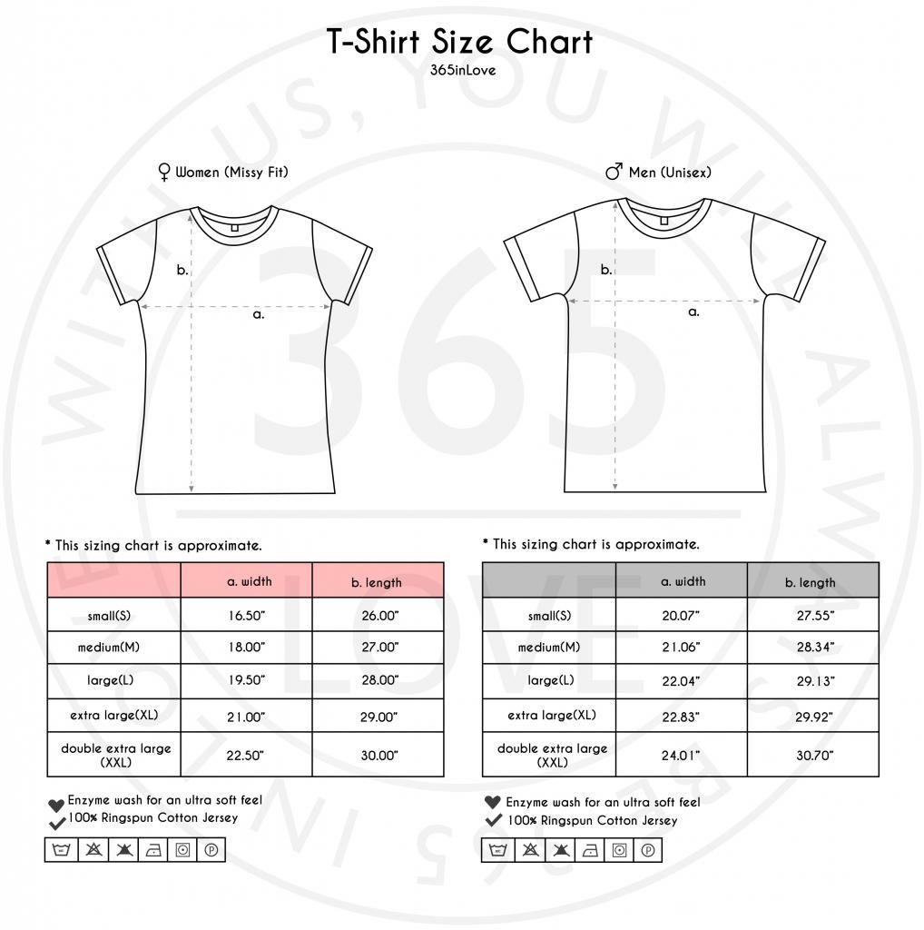 Cotton Heritage Size Chart